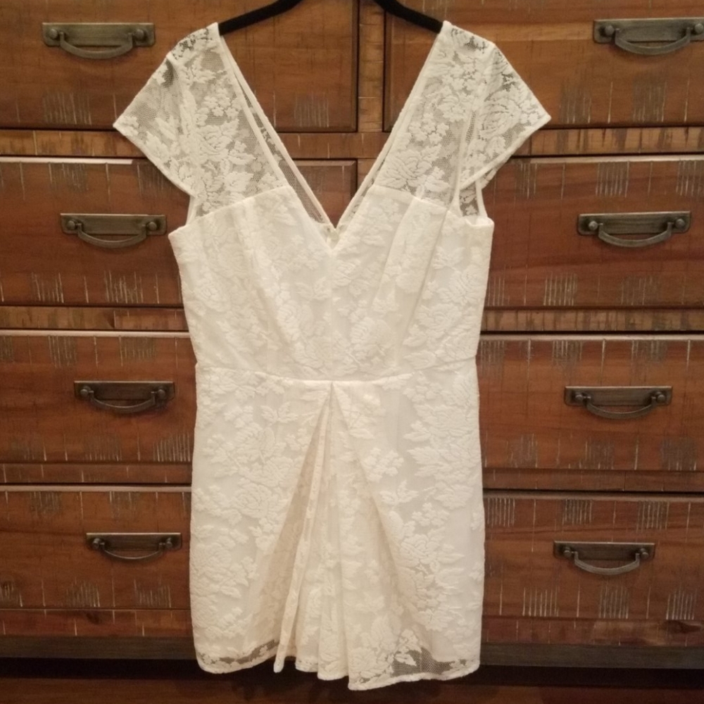 BCBGeneration Lace Romper
